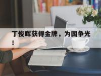 开云web网站-丁俊晖获得金牌，为国争光！