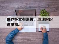 开云体育游戏-世界杯宣布退役，球迷纷纷送祝福。